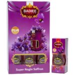 Family Pack of Badiee Super Negin Saffron 12 Grams (12 x 1)