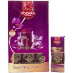 Family Pack of Vozara Super Negin Saffron - 24 Grams (12 x 2)