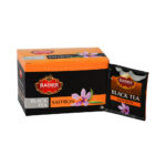 Saffron Black Tea by Badiee, 20 pieces.