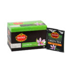 Saffron Green Tea by Badiee, 20 pieces